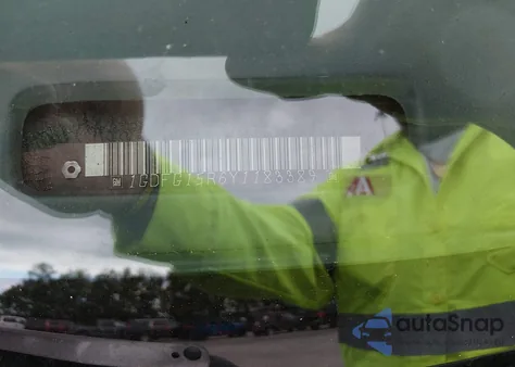 2000 GMC Savana Rv z USA, uszkodzony, nr VIN 1GDFG15R6Y1183389